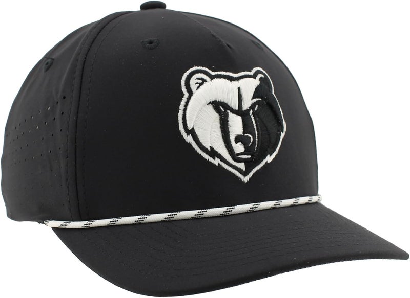 ZHATS NBA Unisex-Adult NBA Officially Licensed Rope Hat Snapback Performance Black - Image 3